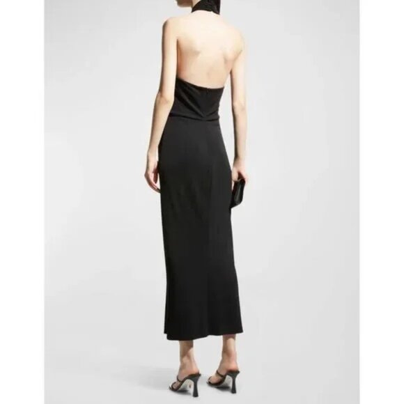 Cinq a Sept Kaily Draped Halter Maxi Dress - Picture 3 of 10